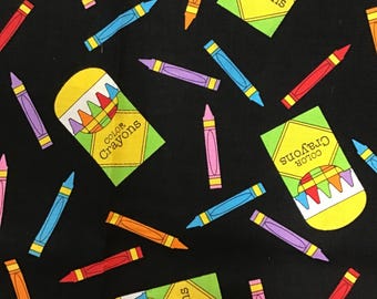 Crayons for School Pillowcase, Alphabet Pillowcase, Personalized Pillowcases