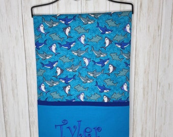 Shark Pillowcase, Pillowcases, Personalized pillowcases