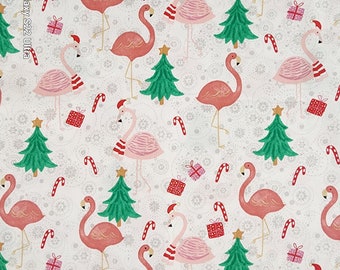 Holiday Flamingos pillowcase, Personalized Pillowcases