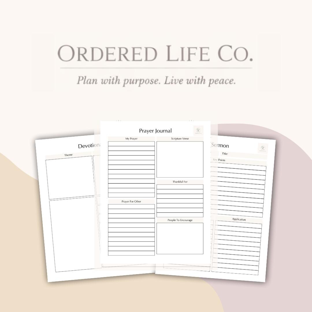 Christian Digital Journal | Guided Prayer & Bible Study Planner ...