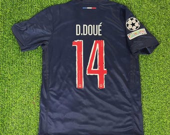 Camiseta de fútbol Désiré Doué #14, camiseta de fútbol personalizada para fanáticos, kit transpirable