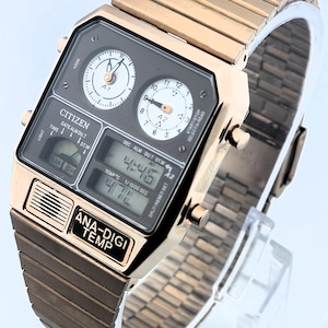 Citizen Ana Digi Temp Watch - Etsy