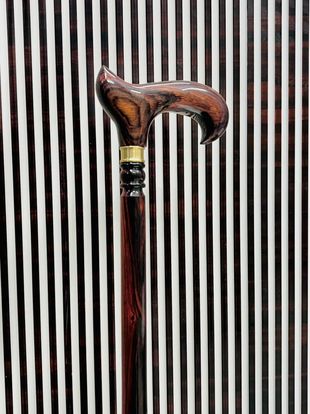 Original Rosewood Handmade Wooden Walking Stick Cane - Etsy
