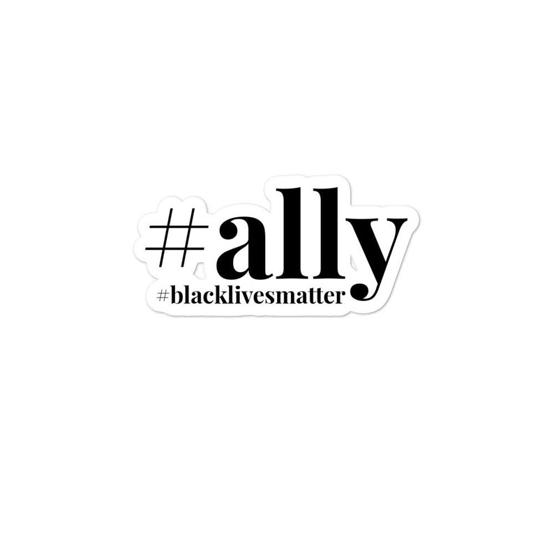 ALLY Bubble-free stickers