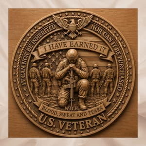 Military Wood Art - Etsy