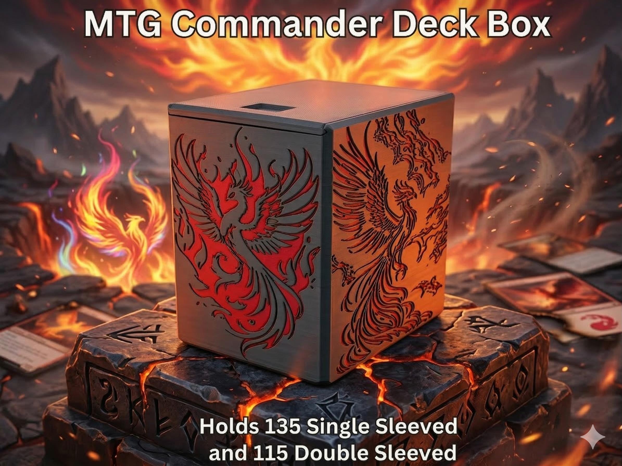 Mtg Phoenix Commander - Etsy Mtg Phoenix Commander - Etsy