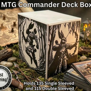 Edh Rabbit Deck Box - Etsy