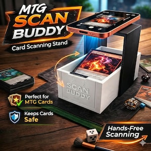 Card Scanner Stand Stl - Etsy