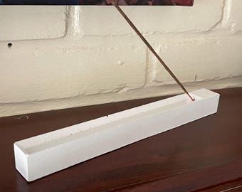 Concrete Incense Holder - Hand Poured Small Batch - Minimalist Incense Tray - Rhode Island Made - Introductory Launch Price