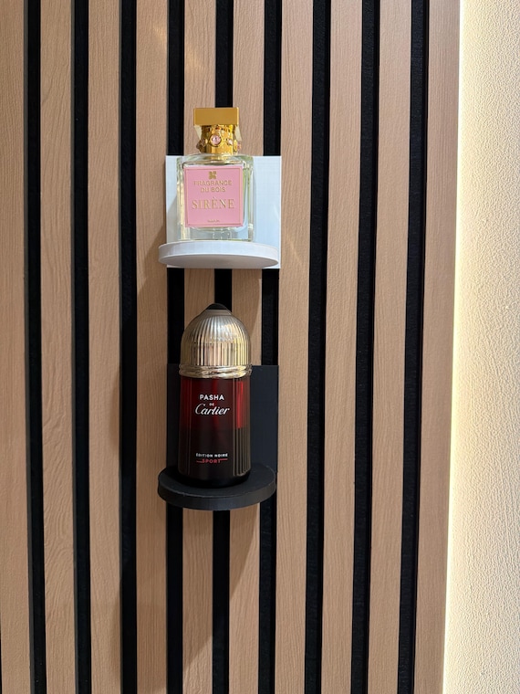 Rundes Parfum Regal Single | Minimalist Duft Display Halter
