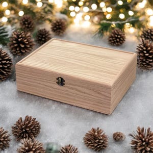 Personalized Tea Box Rustic Wood Tea Box Custom Tea Lovers Gift Tea ...