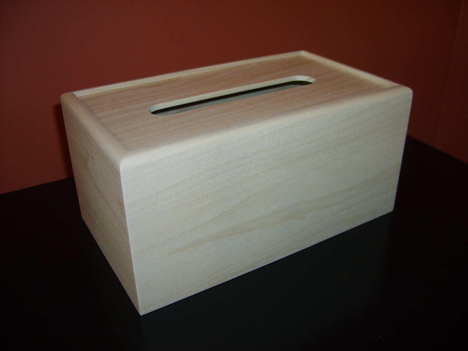 Unfinished Wood Tissue Box CoverKleenex 160 count 2ply Etsy