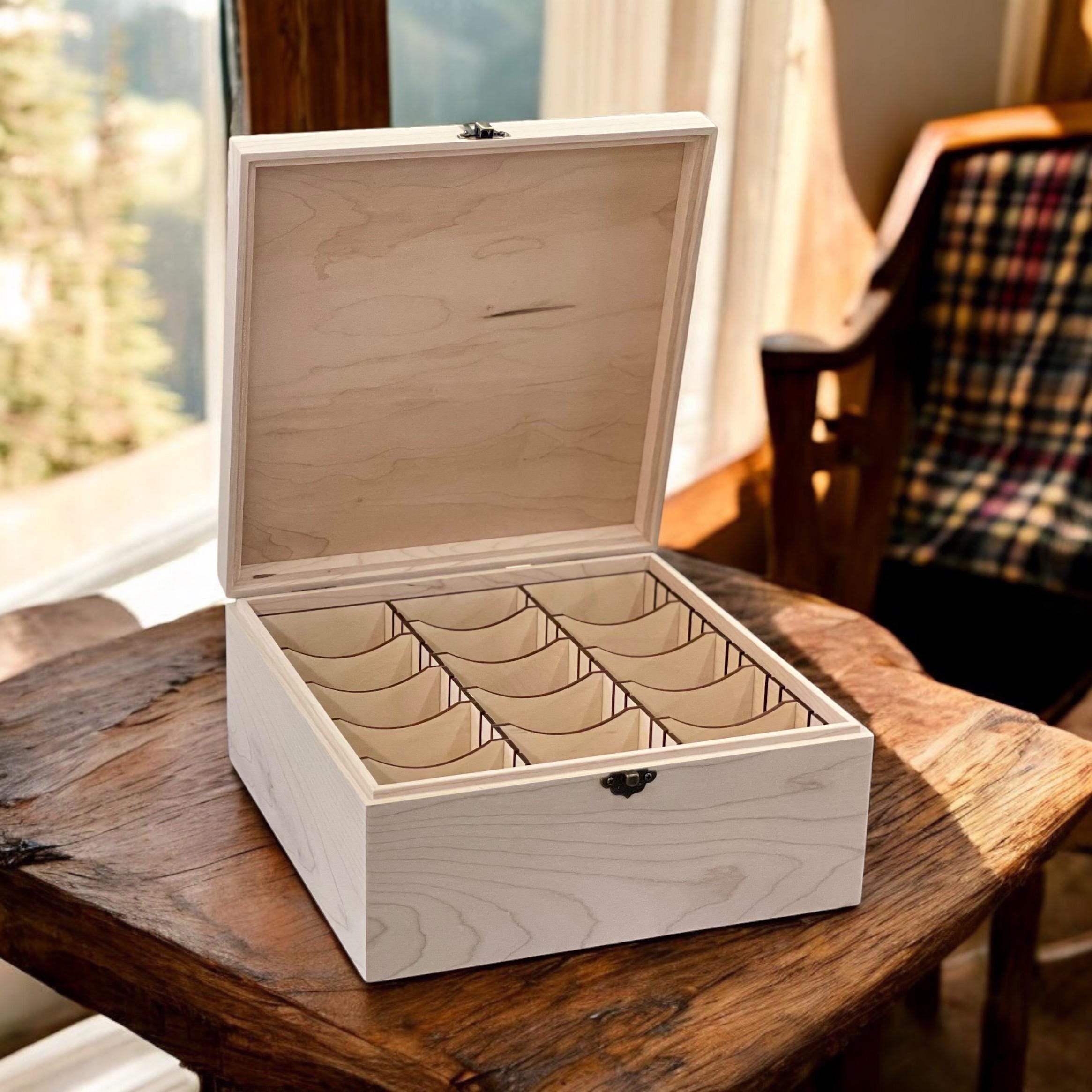 Unfinished Wood Trading Card Deck Box: Holds 1125 Sleeved Cards - Etsy