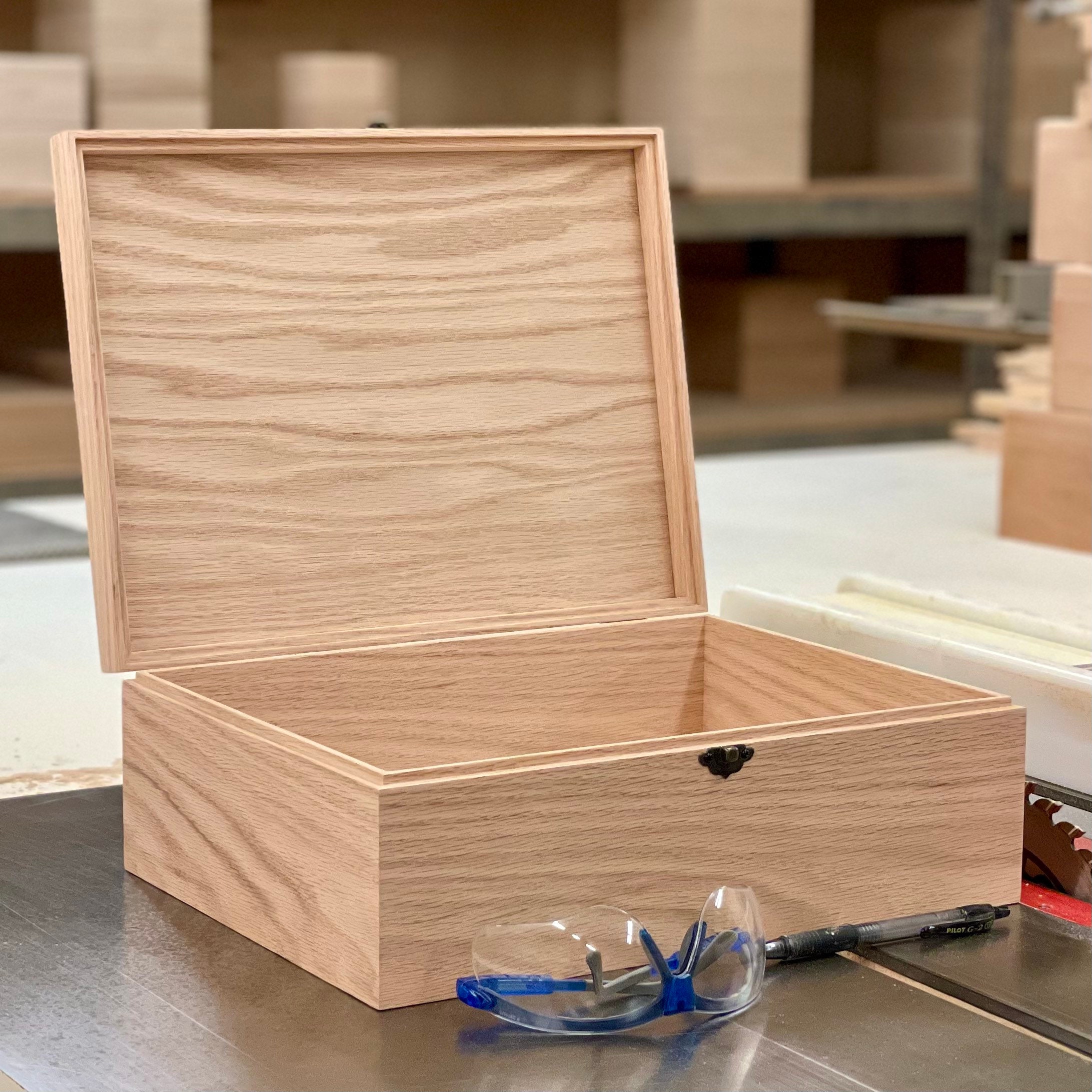 Large cheap timber box