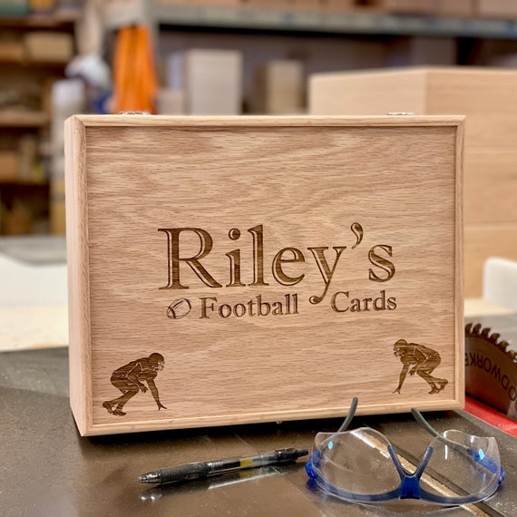 Unfinished Wood Box with Hinge and Latch 5 x 5 x 3 Personalized Laser  Engraving Available