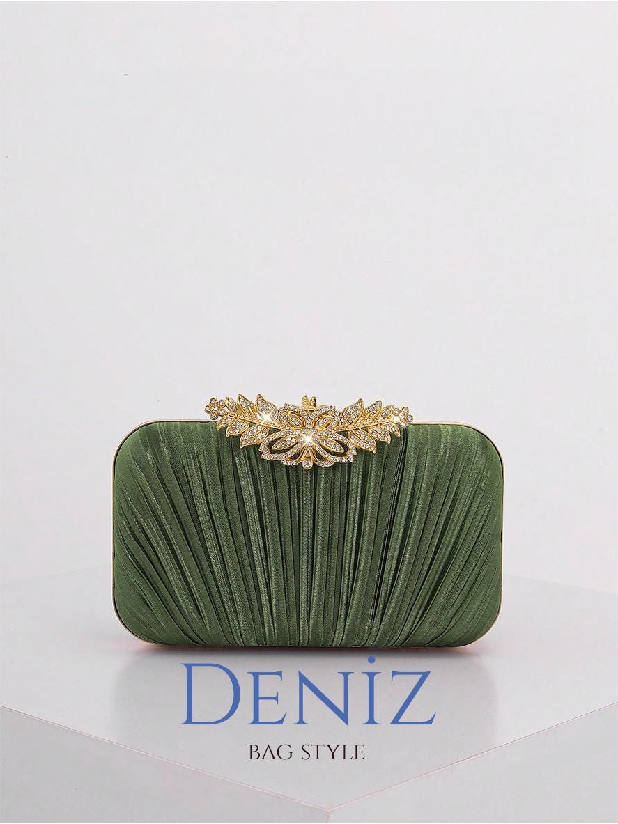 Green Evening Bag - Etsy