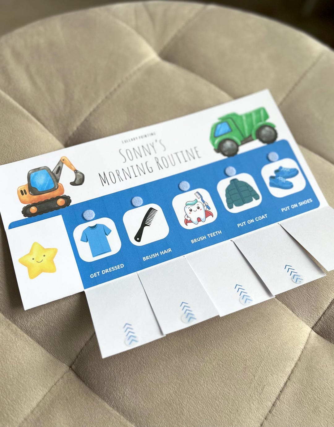 Evening Boy Routine Chart Boys Routine Chart | Children’s Morning & Evening Checklist | Toddler ...
