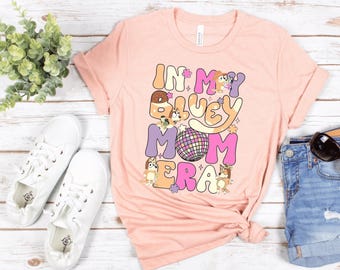Camiseta azul "Mi mamá es la mejor", Camiseta azul para mamá, Regalo del Día de la Madre, Camiseta azul de cumpleaños, Regalo azul para fans, Camiseta linda para mamá, Camiseta azul para la familia,