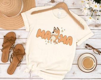 Camiseta azul "Mi mamá es la mejor", Camiseta azul para mamá, Regalo para el Día de la Madre, Camiseta azul de cumpleaños, Regalo azul para fans, Camiseta linda para mamá, Camiseta azul para la familia