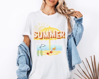Camiseta de frutas de verano, camiseta con juego de palabras sobre comida, camiseta gráfica retro, camiseta gráfica de plátano, camiseta de verano a la moda, Comfort Colors®