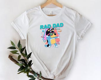 Blue Dog It's a not Dad Bod It's a Father Figure Men's T-shirt - Father's day gift - best dad - dad bod