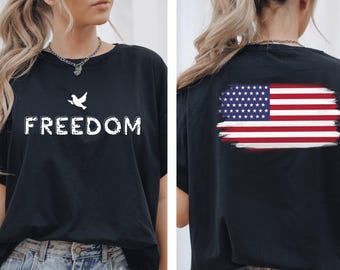 Camiseta Charlie Kirk Freedom, Camiseta Charlie Kirk, Camiseta Charlie Kirk Freedom