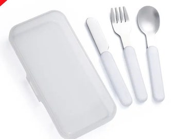 Sublimation Kids Cutlery/Silverware Set With Case