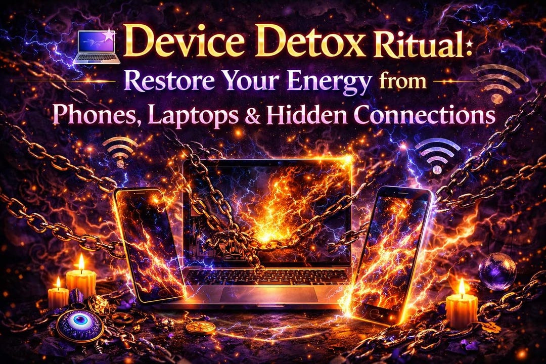 Device Detox Ritual: Restore Your Energy From Phones, Laptops & Hidden ...