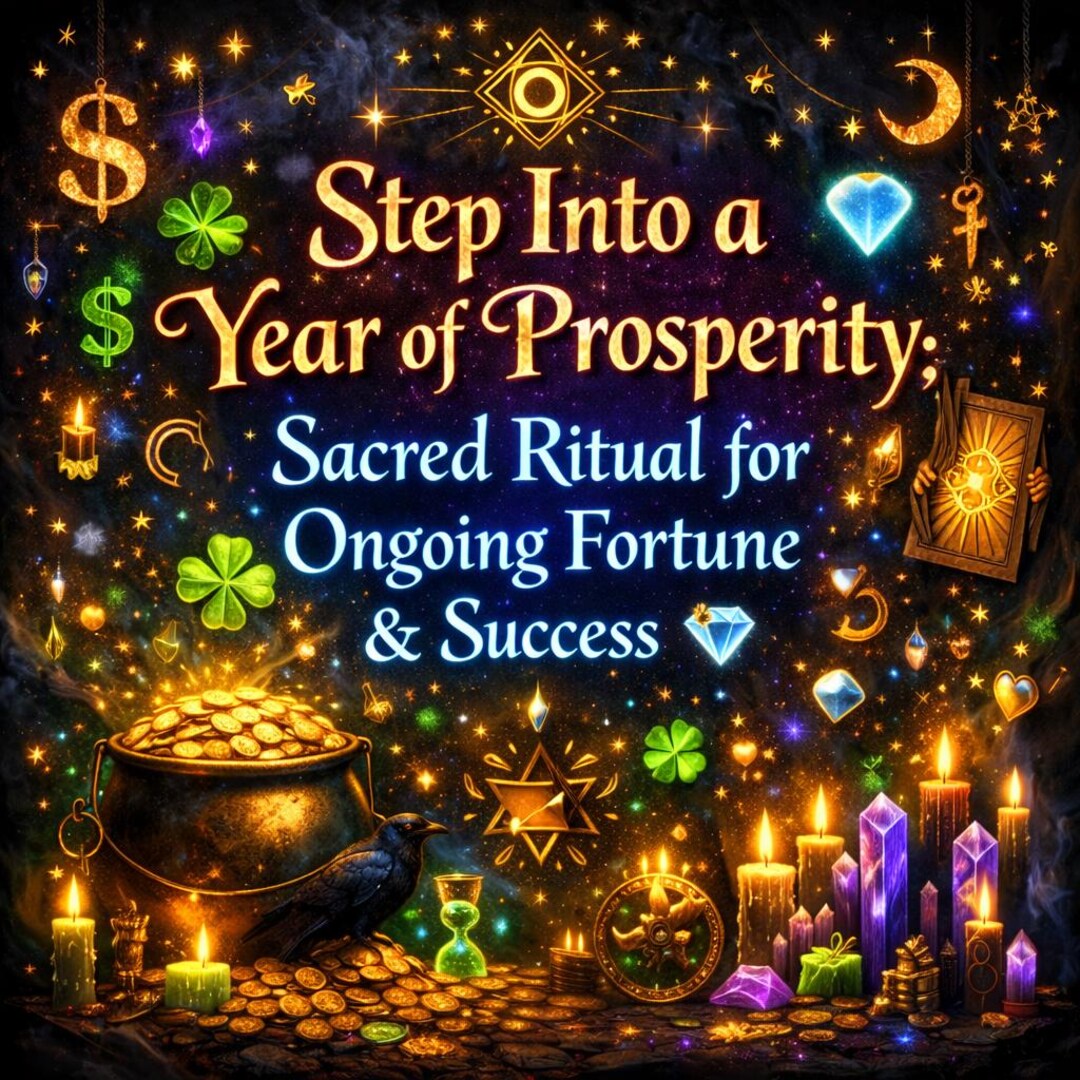 Step Into a Year of Prosperity Sacred Ritual for Ongoing Fortune