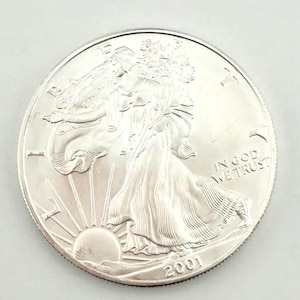 2001 American Eagle Silver Dollar - Etsy