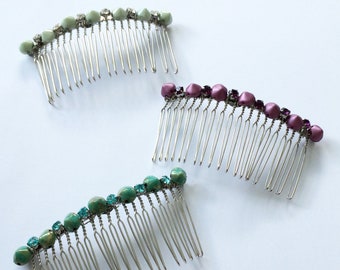 Swarovski Crystal Spike Hair Comb, for weddings, parties, evening, cocktail, special occasions