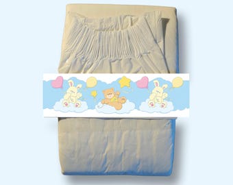 ABDL Diaper Tapes “Pastel Critters”