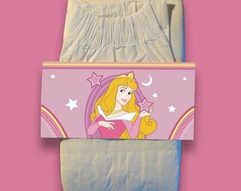 ABDL Diaper Tapes “Princess Night Time”