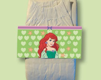 ABDL Diaper Tapes “Mermaid Princess”