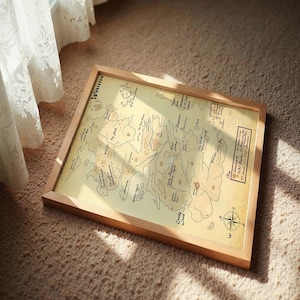 Funny Westeros Parody Map, Seven Kingdoms Art Print (Digital Download)