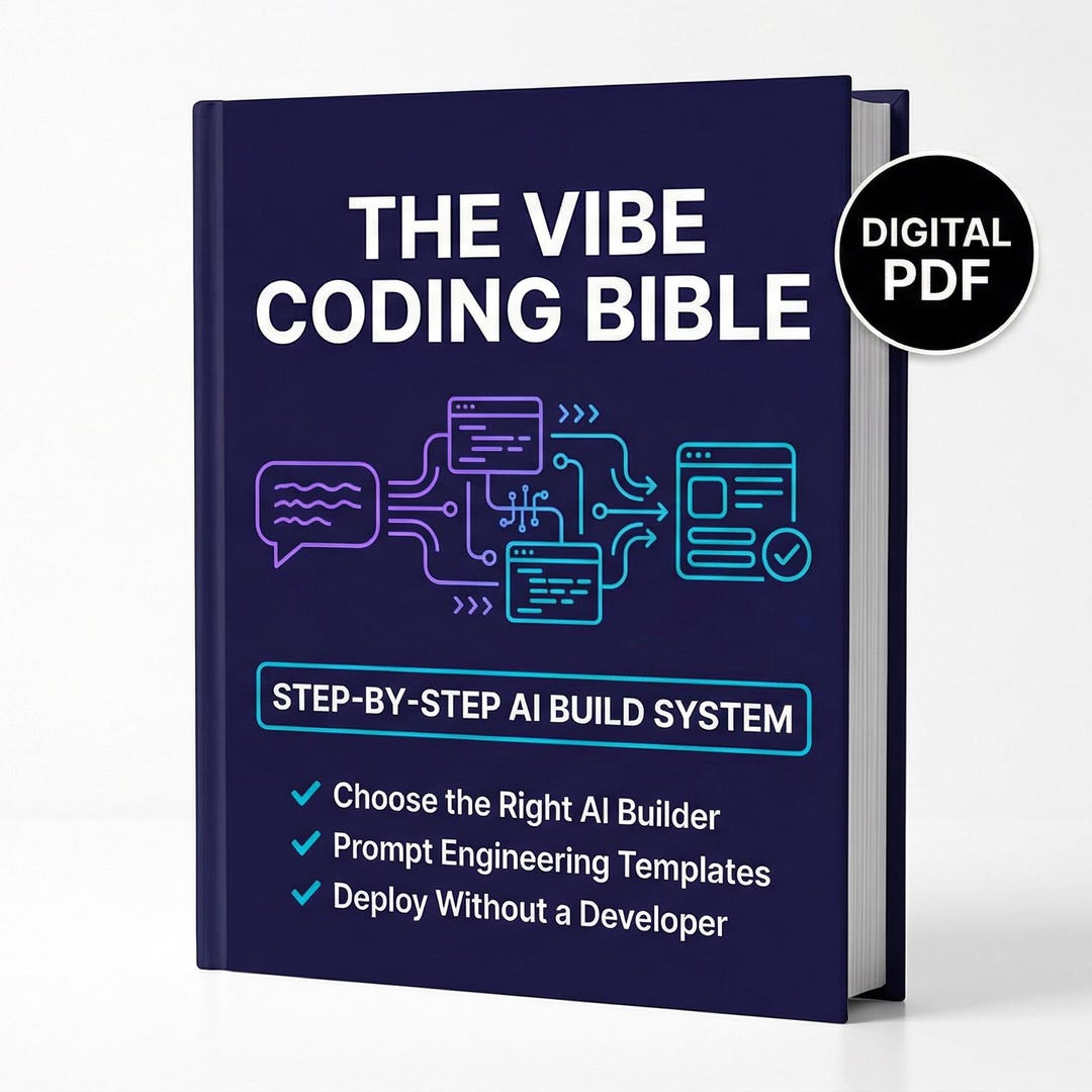 Vibe Coding Bible AI Development Guide - Step-by-step System for Non ...