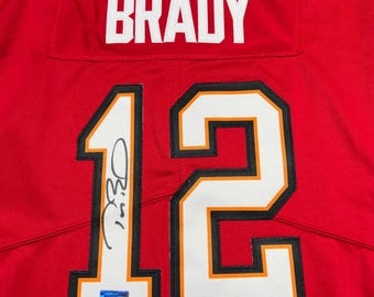 Tom Brady Signed Jersey Tampa Bay Buccaneers Autographed w/ COA