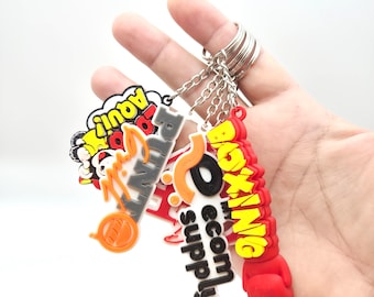 Porte-clés avec logo personnalisé | Porte-clés imprimé en 3D | Image de marque d'entreprise | Porte-clés promotionnel