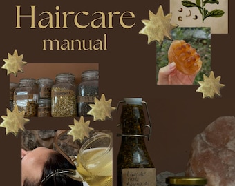 Herbal Haircare Manual / PDF, DIY herbal hair products