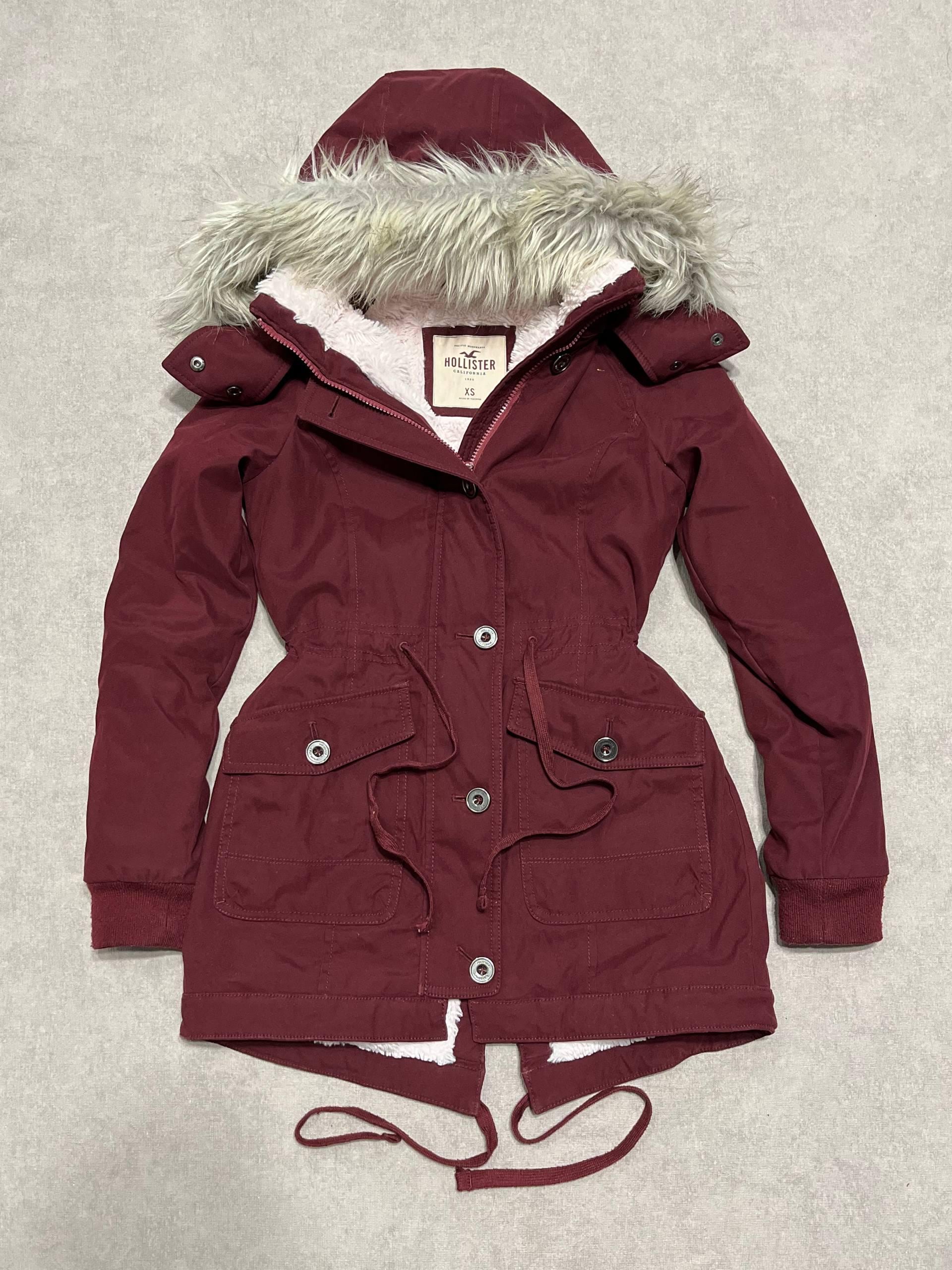 Vintage Hollister Fur Jacket - Etsy Norway