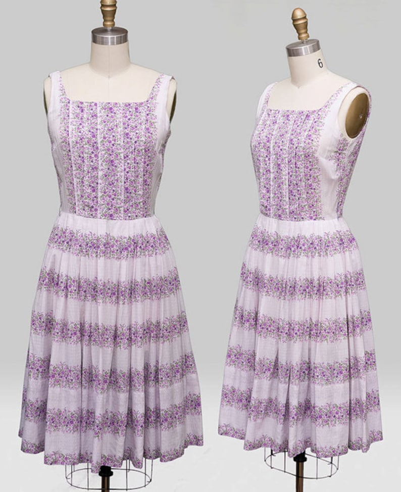 lilac vintage dress