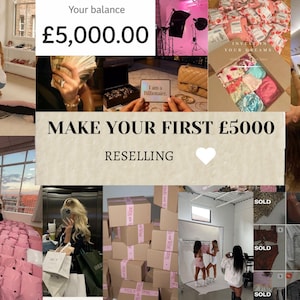5K BINNEN 7 DAGEN: DOORVERKOOP. Gids voor wederverkoop van Vinted en Depop in het Verenigd Koninkrijk.