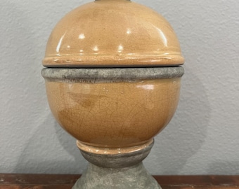 Clay Pottery Canister