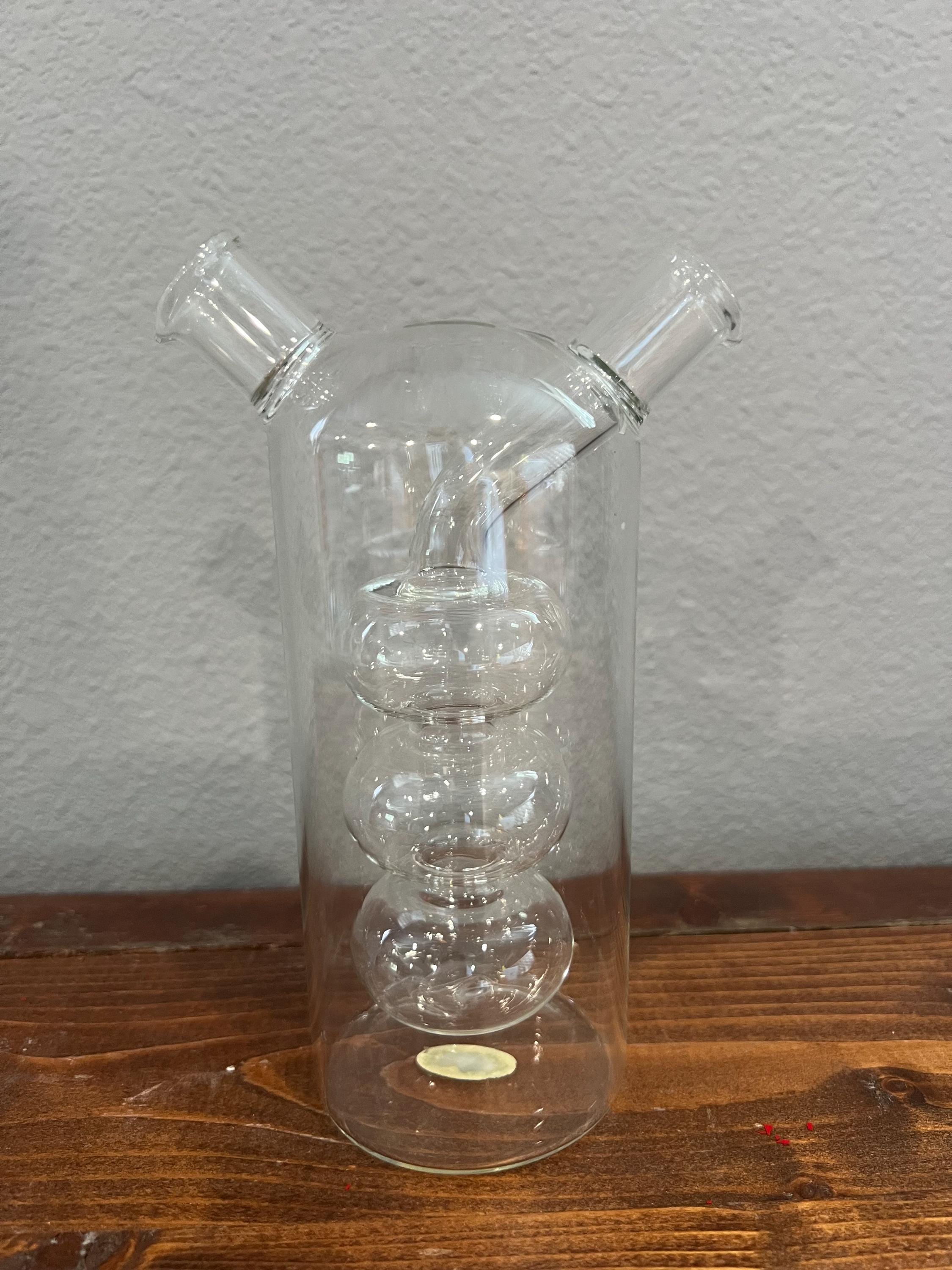 Vintage Vinegar Oil Glass Bottle - Etsy