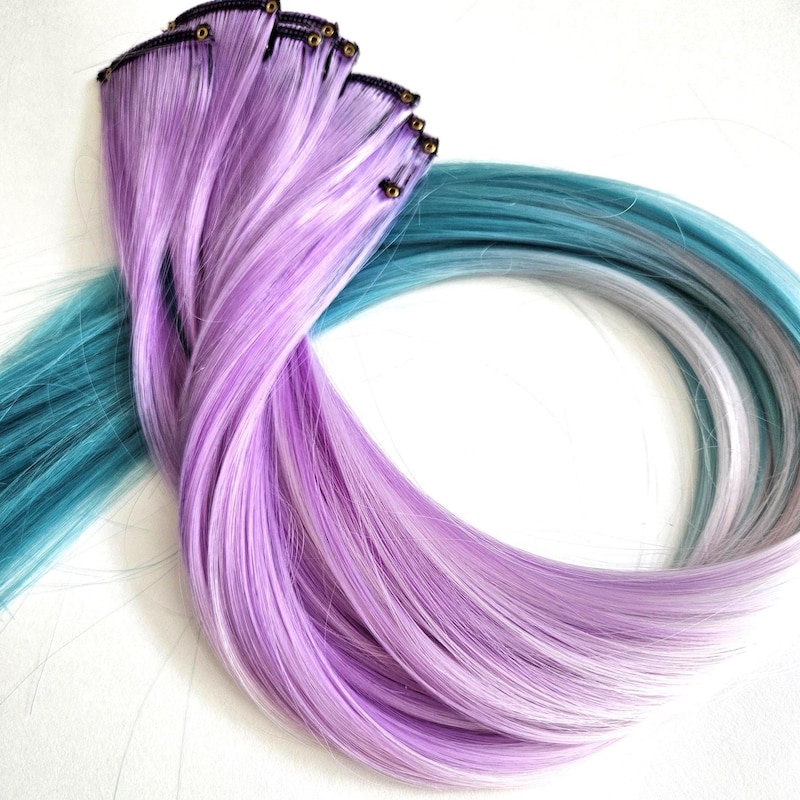 Ombre Hair Clip Ins - Etsy