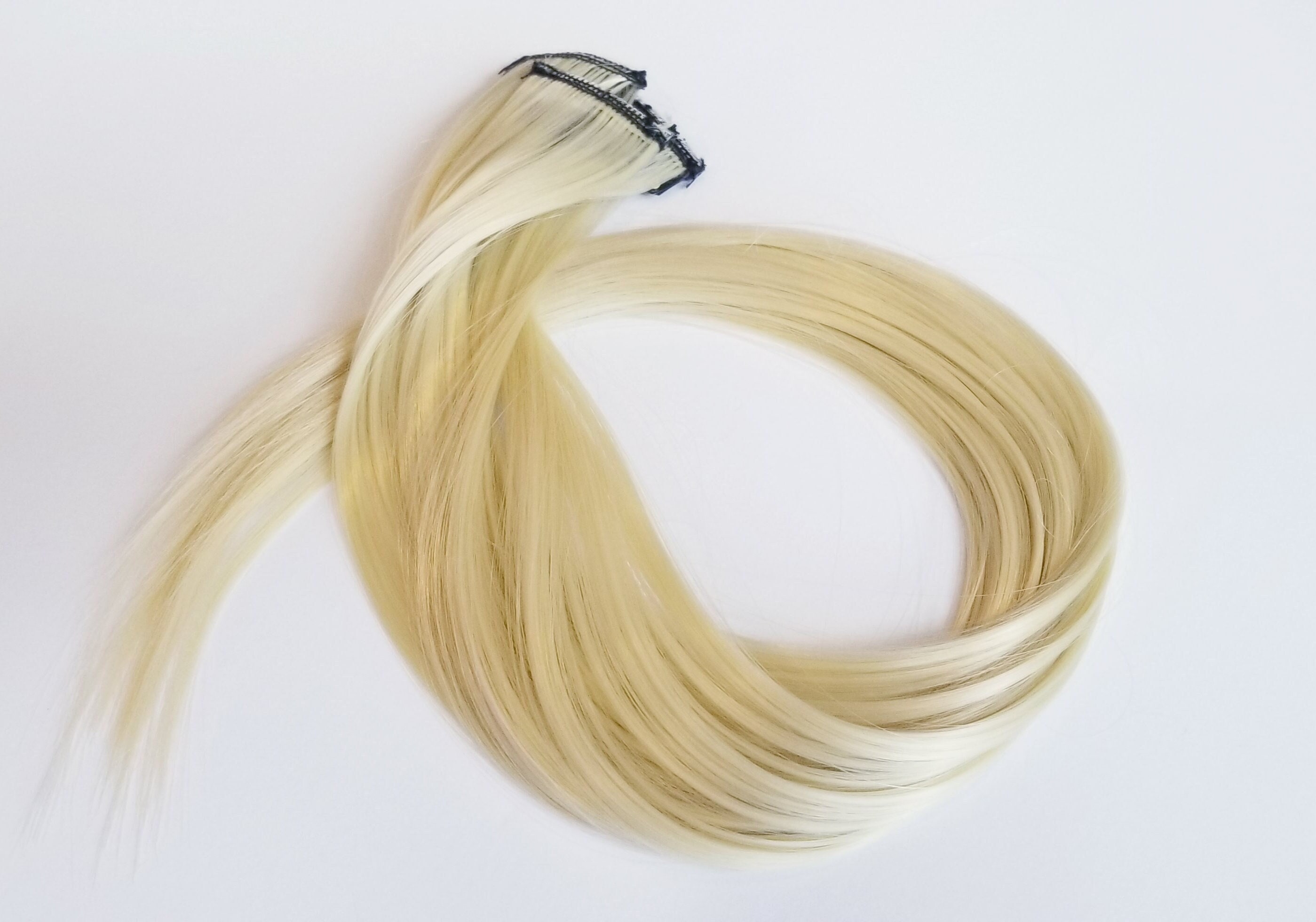 Blonde Silicone Hair Extension Beads 50 5MM Light Blonde Crimp 