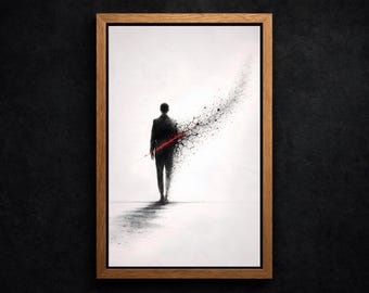 Opera d'arte murale giapponese minimalista con figura astratta, stampa a inchiostro Wabi Sabi, decorazione zen neutra per soggiorno, camera da letto e ufficio, opera d'arte moderna rilassante