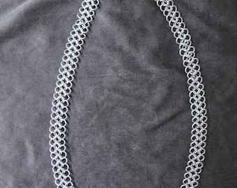 mini chainmaille necklace