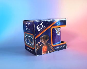 Retro E.T die Außerirdische Keramiktasse in Box