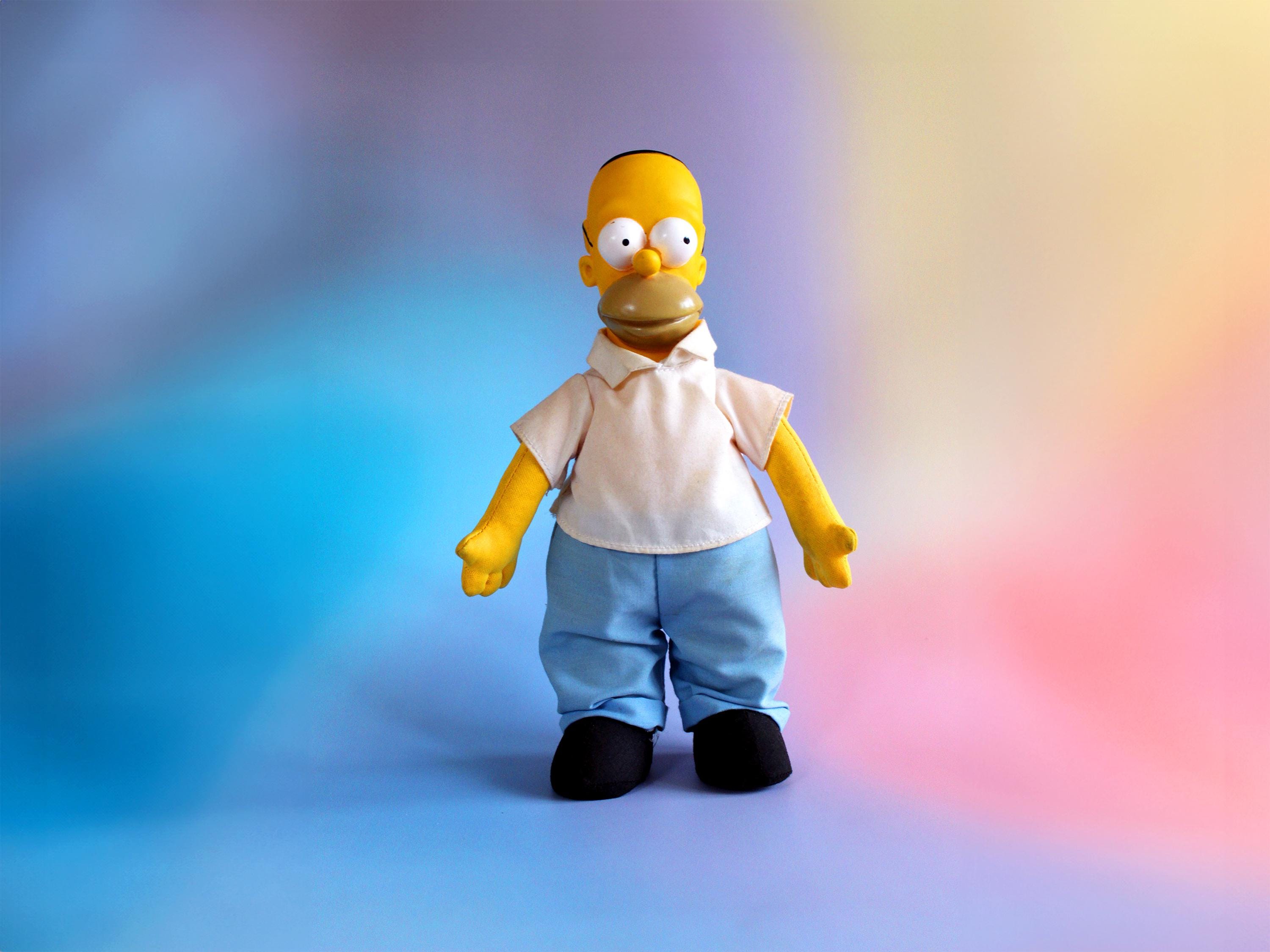 Homer simpson plush - Etsy 日本